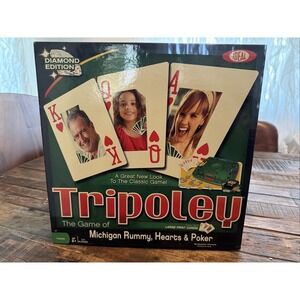 2009 Cadaco Tripoley Diamond Edition Board Game Complete!
